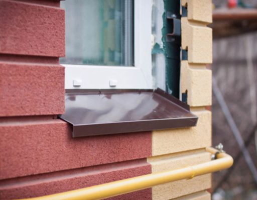 отливы, козырьки